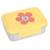Boîte à goûter en inox happy trails flower Jaune 1 - vertbaudet enfant 