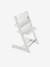 Chaise haute Tripp Trapp blanche+blanchie+brun+écru+gris+gris tempête+mauve+naturel+noir+Vert glacier 1 - vertbaudet enfant 