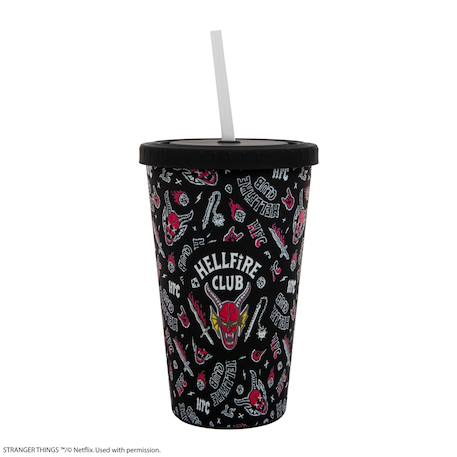 Gobelet tumbler hellfire club - stranger things Noir 1 - vertbaudet enfant 