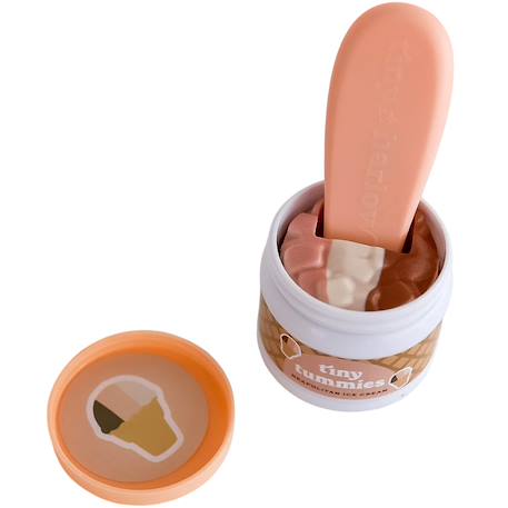 Petit pot magique pour poupée glace napolitaine Beige, blanc, marron 2 - vertbaudet enfant 