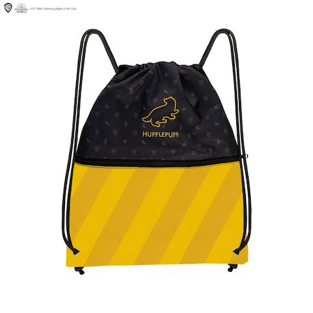 Fille-Sac à dos à cordon poufsouffle - harry potter