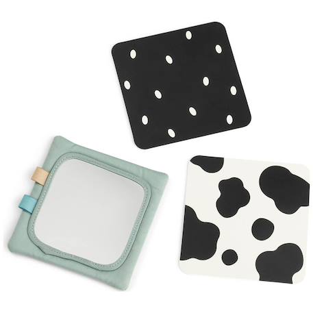 Support de cartes à motifs contrastés tiny farm Vert 3 - vertbaudet enfant 