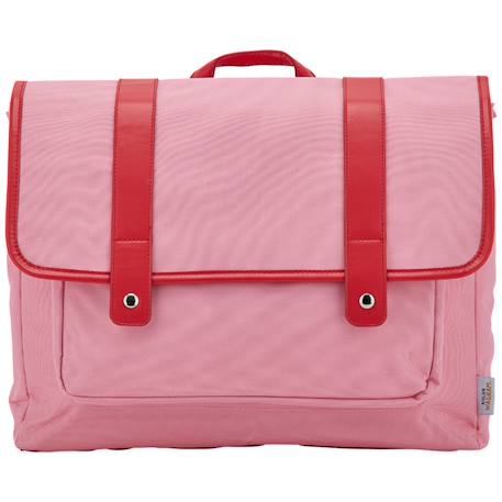 Cartable a4 primaire beige (38 cm) Beige, marron+Rose, rouge 6 - vertbaudet enfant 