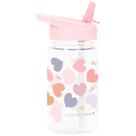 Gourde cœurs (450 ml) Rose, orange, violet 1 - vertbaudet enfant 
