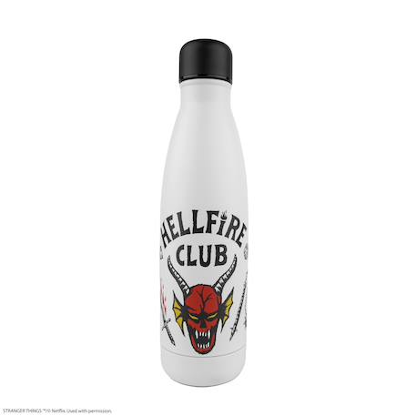 Gourde isotherme hellfire club - stranger things Blanc 1 - vertbaudet enfant 