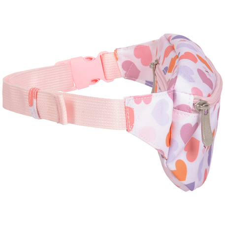 Sac banane cœurs Rose, orange, violet 3 - vertbaudet enfant 