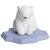 Jouet de bain ours polaire Lanc, bleu 1 - vertbaudet enfant 