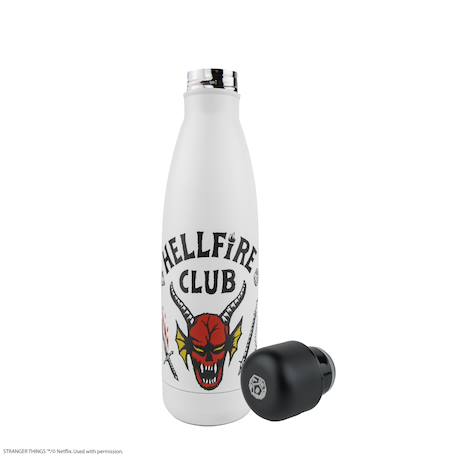 Gourde isotherme hellfire club - stranger things Blanc 4 - vertbaudet enfant 