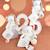 Peluche attache-sucette ours pantin argent (20 cm) Blanc 3 - vertbaudet enfant 