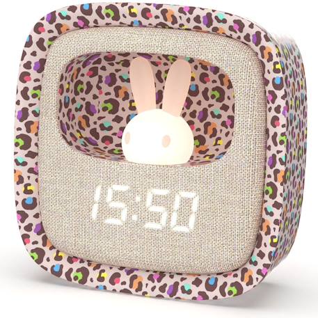 Réveil 2 en 1 billy rainbow leopard Multicolore 2 - vertbaudet enfant 