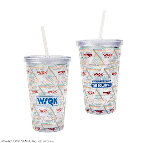 Gobelet tumbler wsqk - stranger things Rouge 5 - vertbaudet enfant 