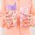 Gourde cœurs (450 ml) Rose, orange, violet 4 - vertbaudet enfant 