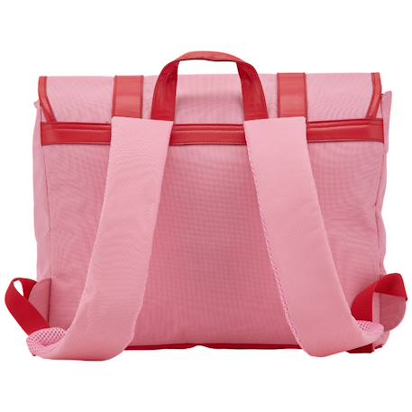 Cartable a4 primaire beige (38 cm) Beige, marron+Rose, rouge 7 - vertbaudet enfant 
