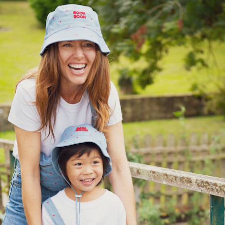Bob enfant réversible badaboom (3-6 ans) Denim, rouge 5 - vertbaudet enfant 