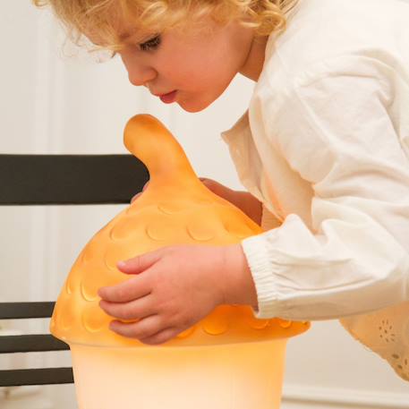 Lampe veilleuse gland red brick Beige, blanc+Rouge, blanc+Vert d'eau, blanc 2 - vertbaudet enfant 