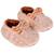 Coffret doudou et chaussons mina marron (0-6 mois) Marron, rose 2 - vertbaudet enfant 