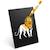 Kit création déco murale lumineuse kidyneon animaux Noir 2 - vertbaudet enfant 