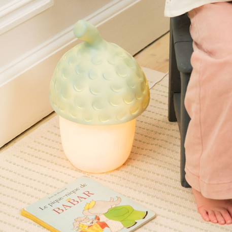 Lampe veilleuse gland red brick Beige, blanc+Rouge, blanc+Vert d'eau, blanc 12 - vertbaudet enfant 