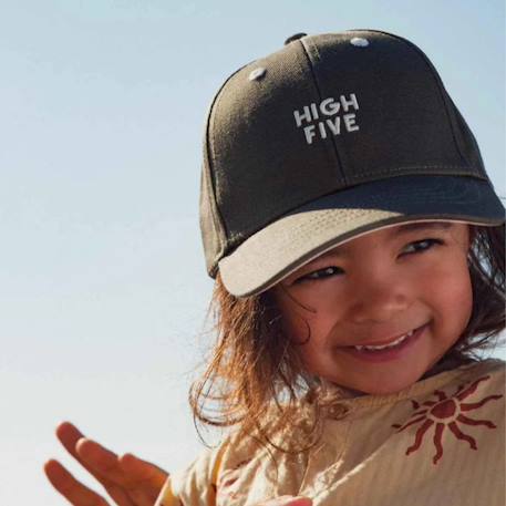 Casquette enfant high five (3-6 ans) Kaki 2 - vertbaudet enfant 