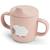 Tasse à bec à 2 anses en silicone tiny farm Rose 1 - vertbaudet enfant 