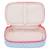 Trousse garçon kipling tissu synthétique imprimé dreamy geo Bleu / rose+Noir 3 - vertbaudet enfant 