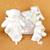 Peluche attache-sucette ours pantin argent (20 cm) Blanc 2 - vertbaudet enfant 