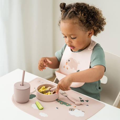 Lot de 2 bols pigee Rose+Sable 4 - vertbaudet enfant 