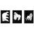 Kit création déco murale lumineuse kidyneon animaux Noir 5 - vertbaudet enfant 
