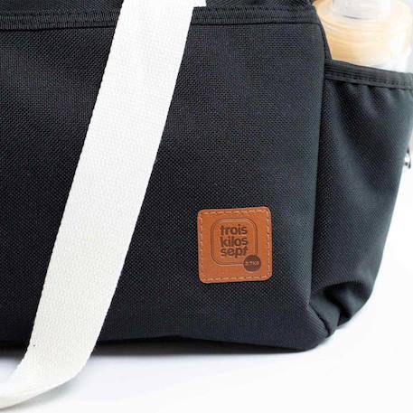 Sac à langer bandoulière Noir 4 - vertbaudet enfant 