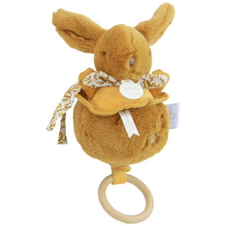 Peluche musicale bébé avec mélodie apaisante – doudou doux à suspendre dès la naissance Bleu+Ocre 7 - vertbaudet enfant 