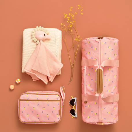 Sac week-end summer fruit (46 x 21 cm) Rose, jaune, bleu 4 - vertbaudet enfant 