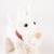 Lola le chien en peluche 17 cm Blanc 2 - vertbaudet enfant 