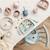 Assiette à compartiments ventouse tiny farm Bleu+Rose 4 - vertbaudet enfant 