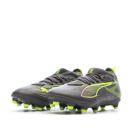 Chaussures de foot junior ultra 5 match fg/ag Gris 6 - vertbaudet enfant 
