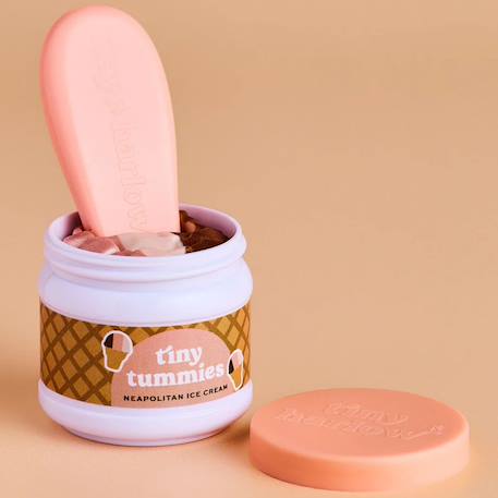 Petit pot magique pour poupée glace napolitaine Beige, blanc, marron 5 - vertbaudet enfant 