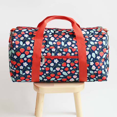 Sac de voyage fraises Noir, rouge, bleu 3 - vertbaudet enfant 