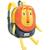 Sac à dos maternelle en peluche Bleu ciel+Jaune+Jaune lion+Multicolore 5 - vertbaudet enfant 