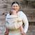 Porte bébé omni classic mesh natural Beige+Vert 1 - vertbaudet enfant 