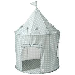 Jouet-Jeux d'imitation-Tente de jeu en tissu recyclé vichy