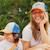 Casquette enfant trucker rayée art of siesta (3-6 ans) Bleu, orange 6 - vertbaudet enfant 