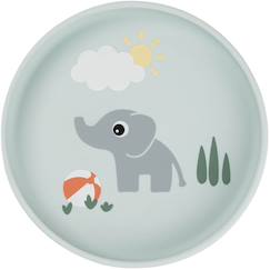 Puériculture-Assiette ventouse en silicone playground