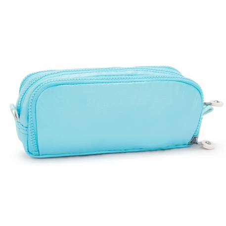 Trousse à crayons nylon 3 zips 32 emplacements Bleu / gris+Bleu / noir+Bleu / rose+Bleu aqua+Gris / bleu 14 - vertbaudet enfant 