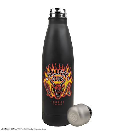 Gourde isotherme hellfire lives - stranger things Noir 4 - vertbaudet enfant 