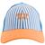 Casquette enfant trucker rayée art of siesta (3-6 ans) Bleu, orange 3 - vertbaudet enfant 