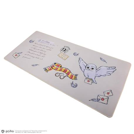 Tapis de bureau hedwige - harry potter Blanc 3 - vertbaudet enfant 