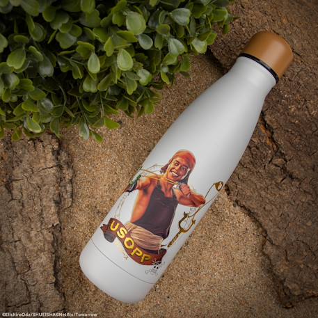 Gourde isotherme usopp - one piece Blanc 2 - vertbaudet enfant 