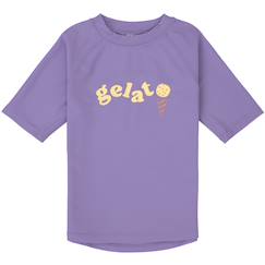 Jouet-Jeux de plein air-Jeux de plage-Tentes anti UV-T-shirt anti-uv manches courtes violet (19-24 mois)