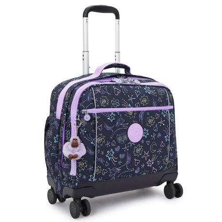 Sac à roulettes garçon kipling new storia en textile imperméable 41 cm Bleu / rouge / blanc+Bleu / violet 5 - vertbaudet enfant 