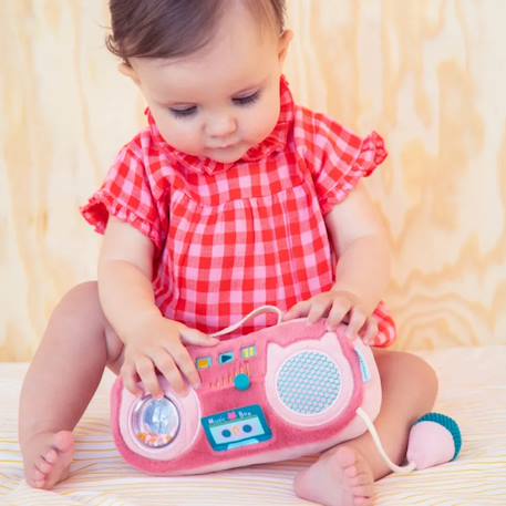 Radio sonore en tissu Rose 2 - vertbaudet enfant 