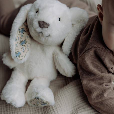 Peluche bruit blanc milo le lapin Beige+Blanc, bleu+Gris 12 - vertbaudet enfant 
